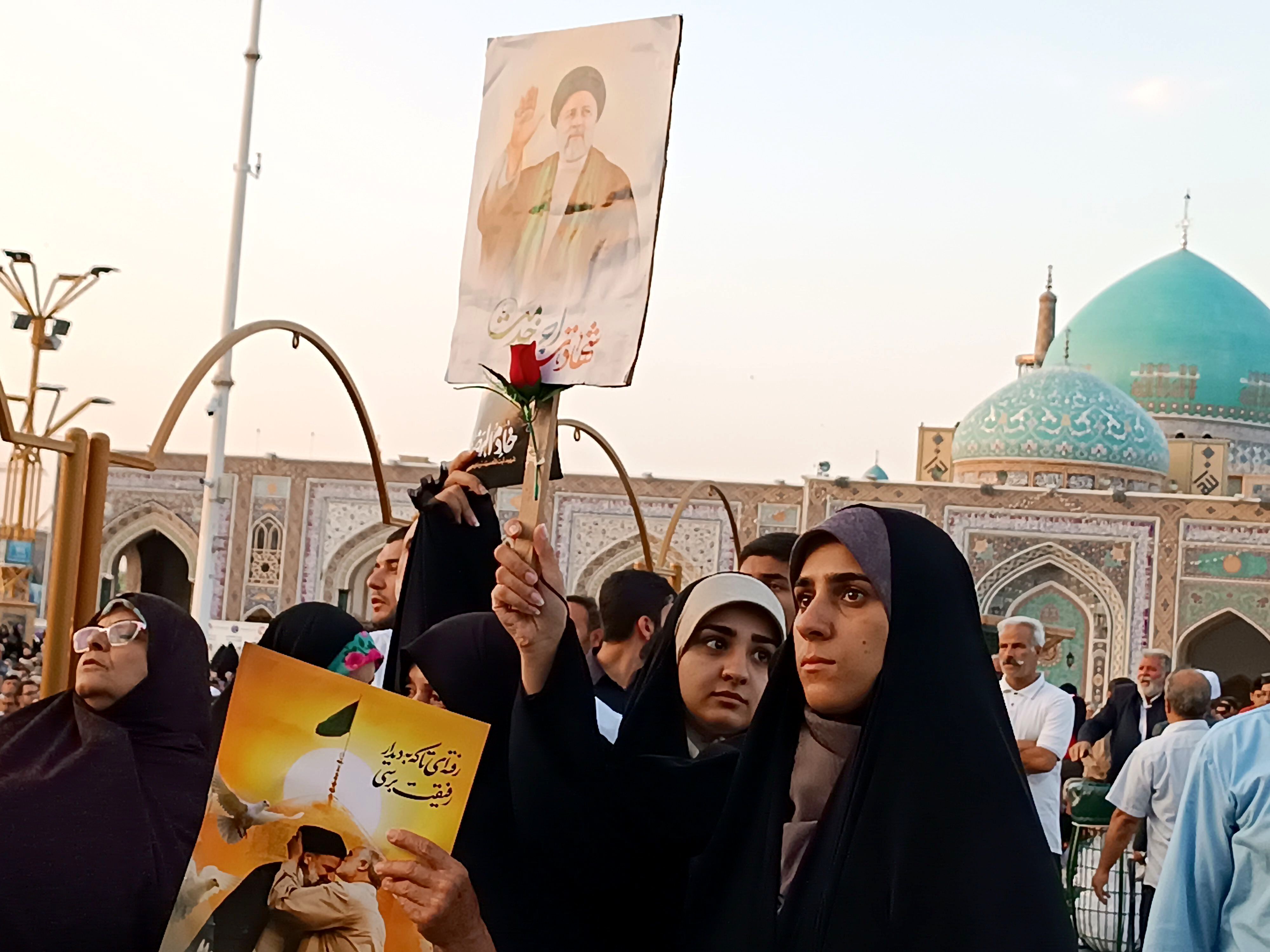 برگزاری مراسم چهلم رئیس‌جمهور شهید در حرم مطهر رضوی 