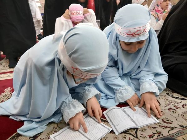 برگزاری آیین اعتکاف در مصلی رشت