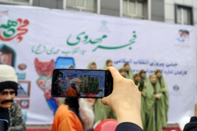 تجلی حضور باشکوه مردم در راهپیمایی ۲۲ بهمن 