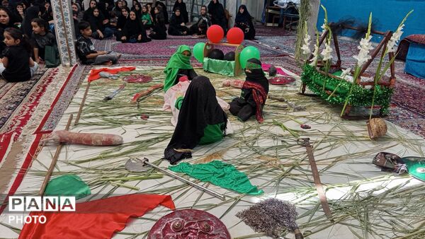 طنین «لبیک یا حسین» از گهواره‌های عشق