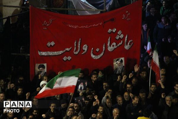 اجتماع عظیم هیات‌های یزدی در سوگ شهادت رهبر انقلاب
