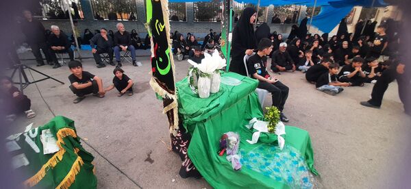برگزاری مراسم تعزیه‌خوانی در منطقه نیروگاه قم