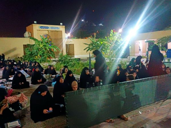 شب زنده داری مردم بوموسی در  دومین شب قدر 