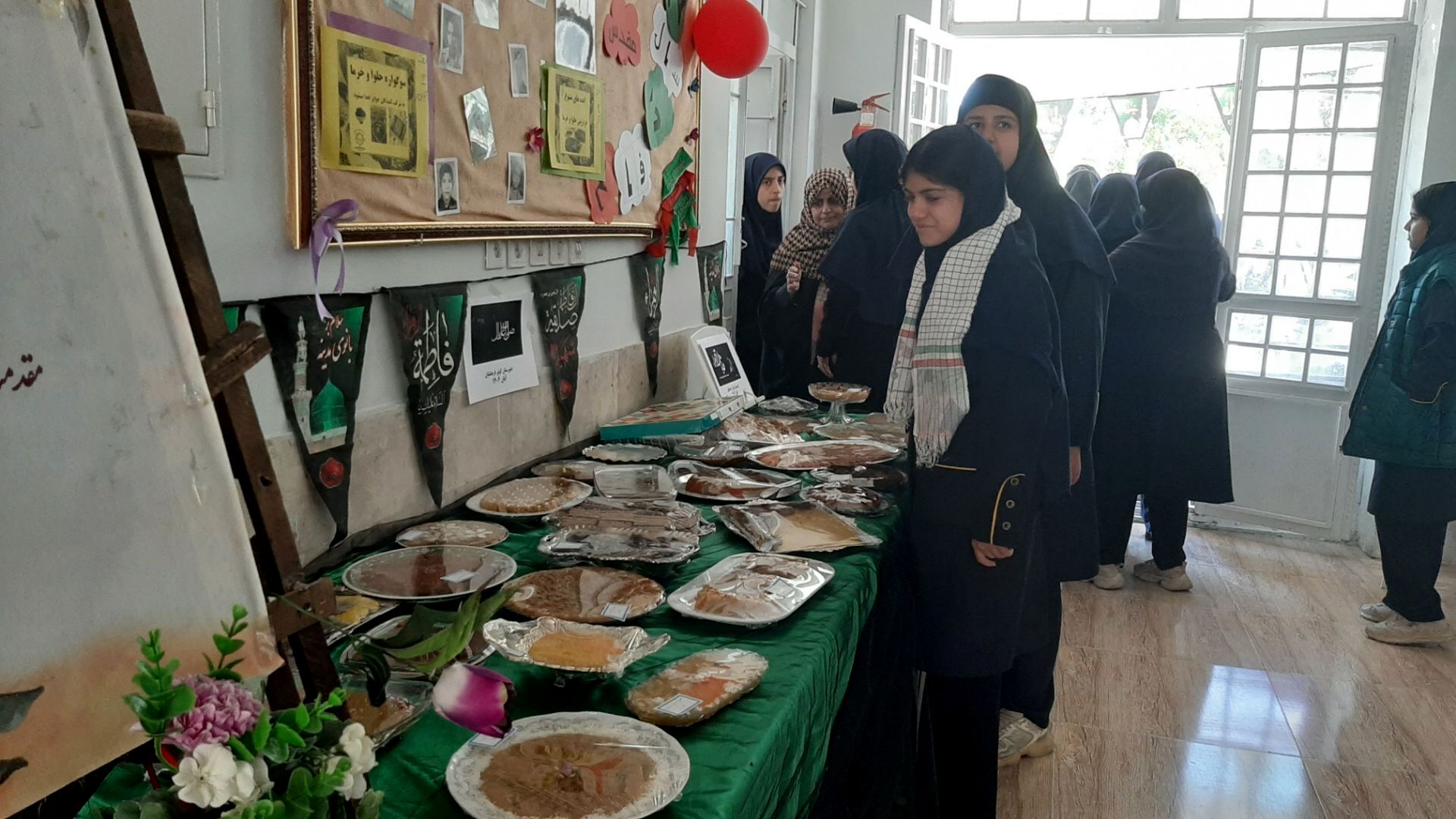 سوگواره حلوا و خرما به مناسبت شهادت حضرت فاطمه الزهرا