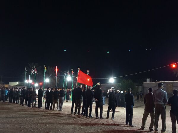 اجتماع بزرگ تاسوعای حسینی در بخش احمدی