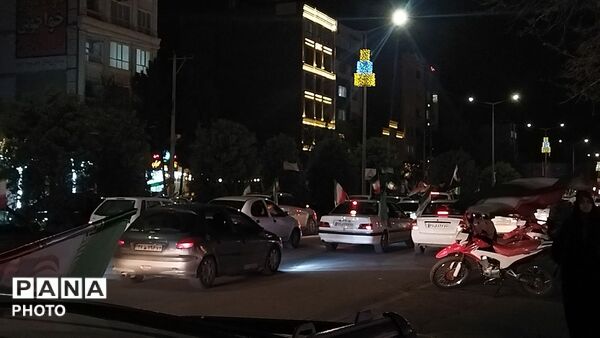 رژه ماشینی در شانزدهمین شب از سال ۱۴۰۵ 