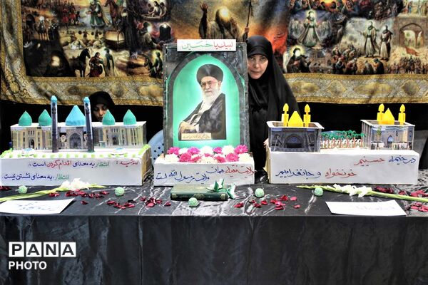 برپایی نمایشگاه فرهنگی در حاشیه یادواره شهدای جانباز استان قم