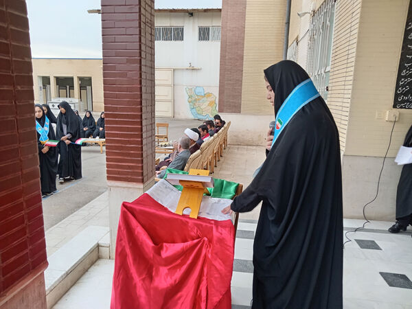 مراسم یوم الله 13 آبان در شهر جعفریه قم