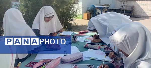 برگزاری ایستگاه نقاش شو و ایستگاه آرزوها در دبستان شهید عامل هوشمند زارچ