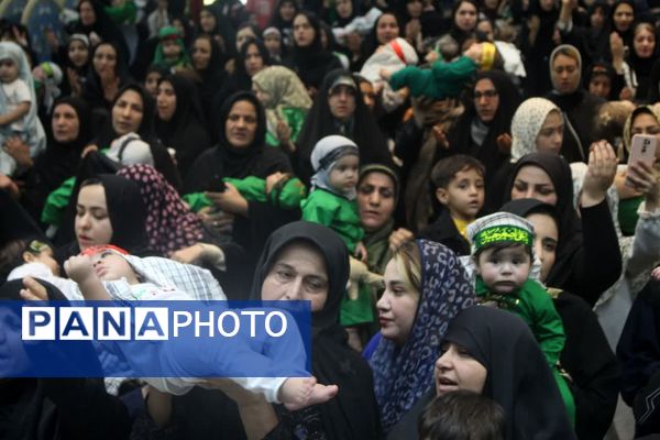 اجتماع بزرگ شیرخوارگان حسینی در حسینیه ثارالله یاسوج