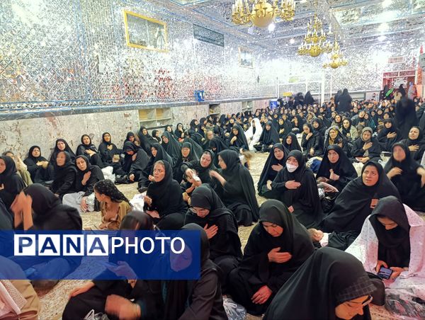 مراسم عزاداری امام حسین (ع) در شب تاسوعای حسینی 