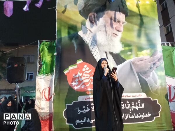 اجتماع مردمی میدان حجاب مشهد