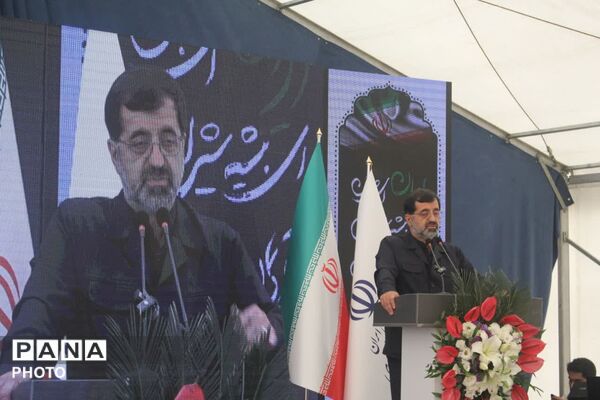 افتتاح ۱۲ کیلومتر از آزادراه کمربندی غربی قم با حضور وزیر راه و شهرسازی