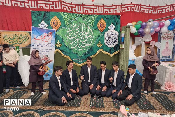 جشن بندگی دانش‌آموزان مدارس منطقه پردیس