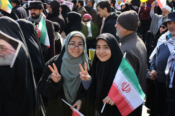 حس و حال نوجوانان در جشن چهل و ششمین سالگرد پیروزی انقلاب اسلامی 