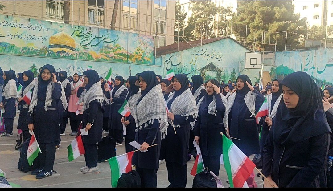 زنگ مهر ، نوای مقاومت در دبیرستان شاهد تکتم مشهد 