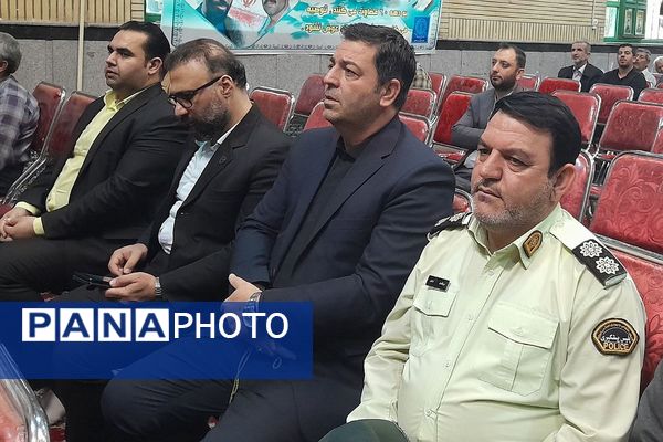 بزرگداشت سالروز شهادت شهیدان رجایی و باهنر و یادبود شهدای خدمت در ورامین 