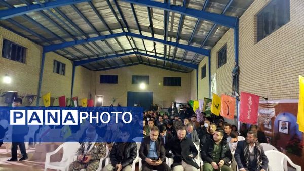 گرامیداشت پنجمین سالروز شهادت حاج قاسم سلیمانی در چاروسا