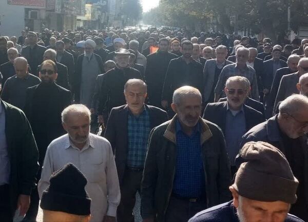راهپیمایی محکومیت جنایات اسرائیل در قائمشهر