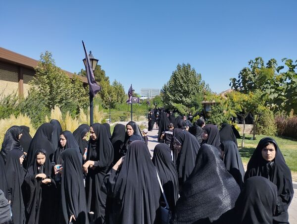 عزاداری رحلت حضرت رسول و امام حسن مجتبی علیه السلام در باغ اردوگاه خاتون مشهد