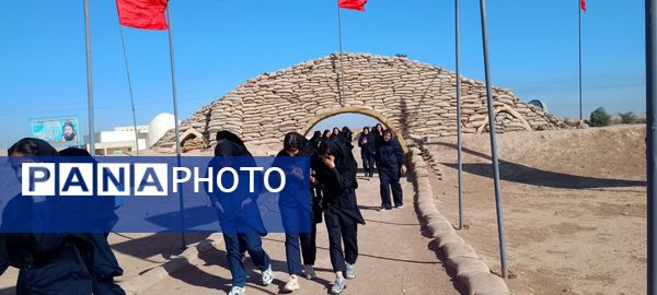 اردوی راهیان نور دانش آموزان شهرستان آبدانان 