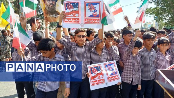 تجمع مردم قلعه‌گنج در حمایت از مردم غزه و محکومیت رژیم صهیونیستی 