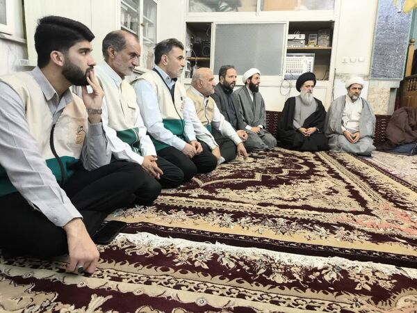 حضور خادمین رضوی در اعتکاف تشکیلاتی سازمان
