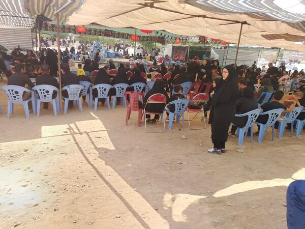 مراسم تعزیه‌خوانی در شهر طاقانک