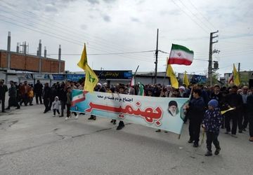 شکوه روز جهانی قدس در بهنمیر 