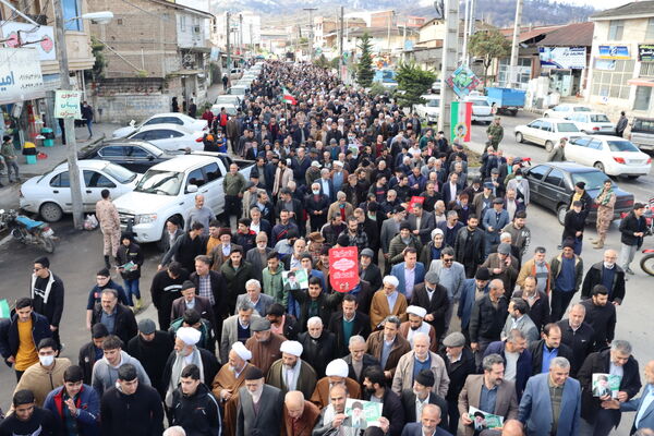 راهپیمایی ۲۲ بهمن بخش بندپی شرقی
