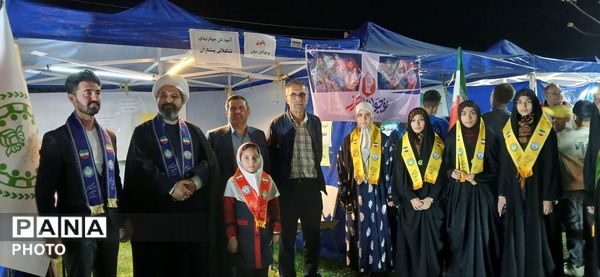 برپایی موکب پاتوق «نوجوان مبارز» در ساوجبلاغ 