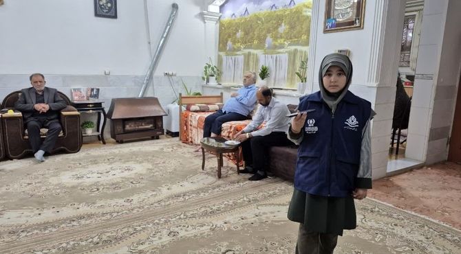 دیدار مسئولان آموزش‌وپرورش مهریز با برادر شهید و فرهنگی پیشکسوت 