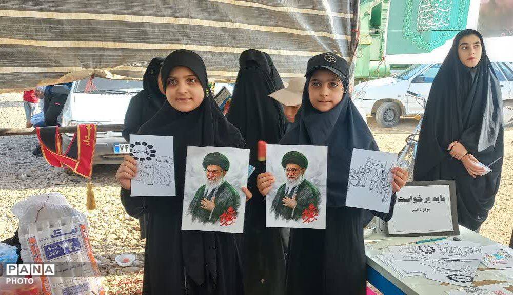 تجلی عشق حسینی در پیاده‌ روی جاماندگان اربعین سلسله