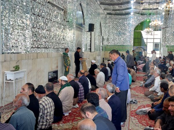 نماز جمعه در کاشمر 