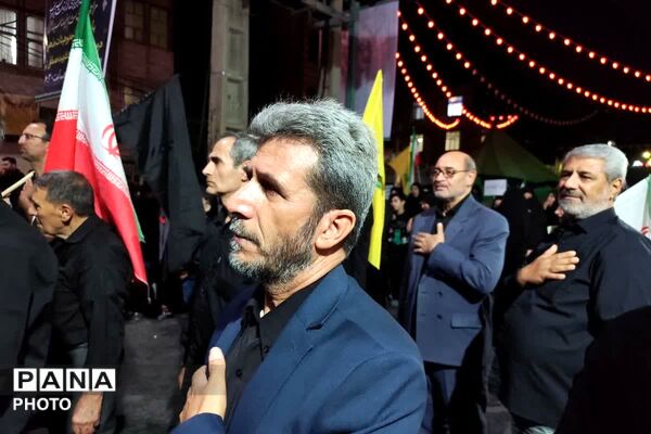 تجمع مردمی شهر صباشهر همزمان با مراسم شام غریبان  