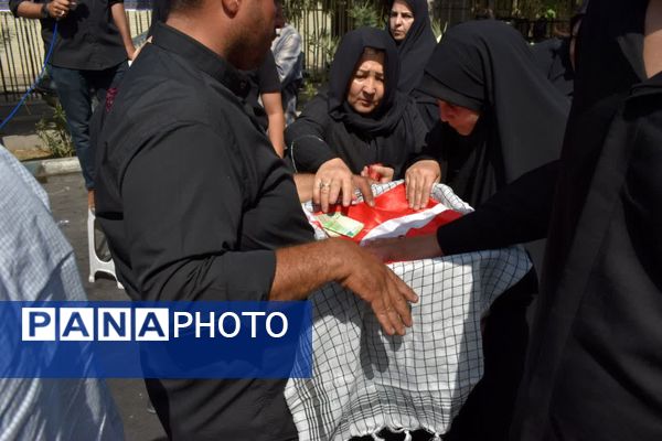 مراسم آیینی جاماندگان اربعین حسینی در پایتخت