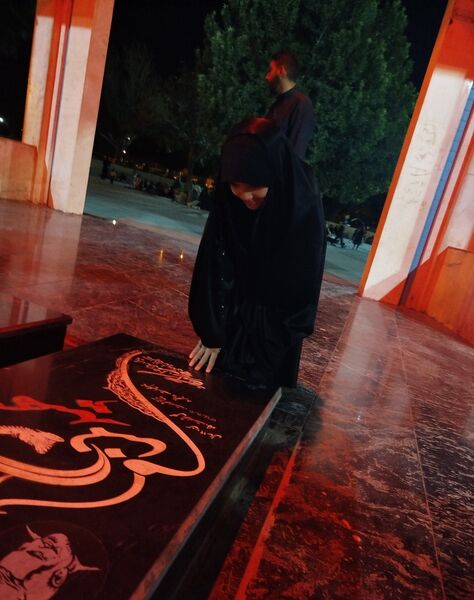 برگزاری مراسم شب دوم عزاداری ماه محرم در مسجد شهدای گمنام 