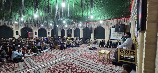 جشن نیمه شعبان در هیات حسین جان بجنورد