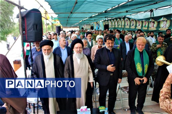 آیین سالگرد شهید آیت الله سعیدی و شهدای سادات استان قم 