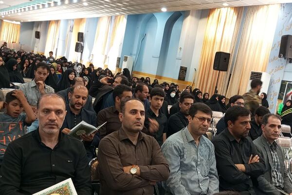 مراسم بزرگداشت شهادت آیت‌الله رئیسی و همراهانش در شهرستان رباط‌کریم 