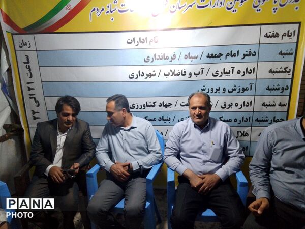 حماسه‌ای دیگر در شهرستان کهنوج با حضور مردم 