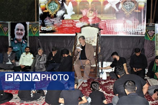 مراسم عزاداری دهه اول ماه صفر در روستای مومن آباد قم