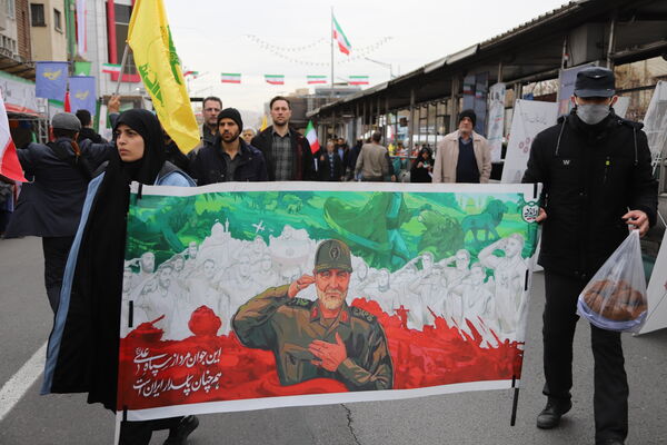 راهپیمایی باشکوه ۲۲ بهمن در قاب تصویر