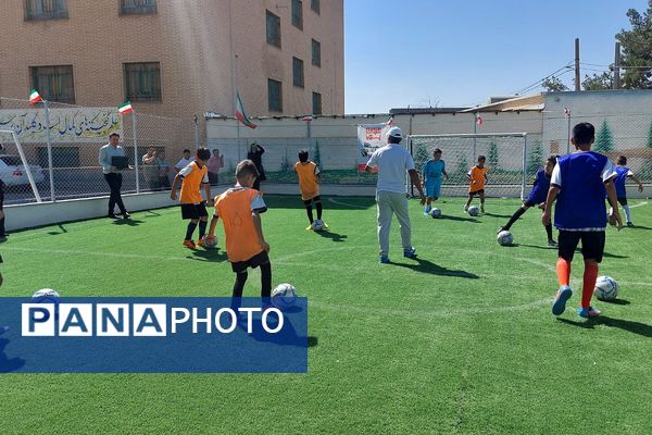 افتتاح زمین چمن مدرسه امام رضا(ع) پردیس