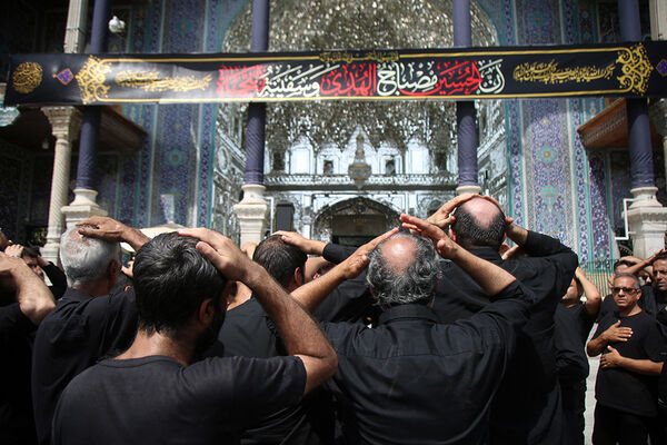 عزاداری اربعین سیدالشهدا(ع) در حرم حضرت معصومه(س)
