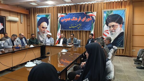 بررسی وضعیت اوقات فراغت و امکانات ورزشی در جلسه شورای فرهنگ عمومی بخش خزل با حضور نماینده نثاری