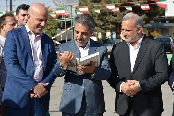 بهارستان روی ریل پیشرفت، افتتاح چندین طرح خدماتی و عمرانی
