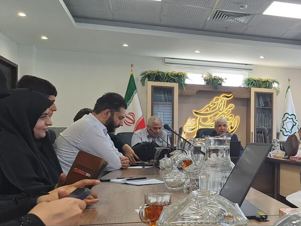 نشست خبری جانشین ستاد مردمی غدیر پردیسان قم با اصحاب رسانه 
