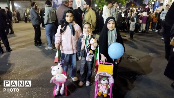 جشن ازدواج علوی با نورافشانی، آیین ازدواج آسان و کاروان خودرویی کودکان
