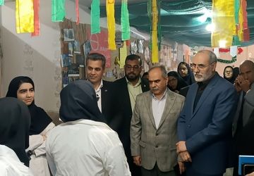 نمایشگاه دستاوردهای دانش‌آموزان مدارس سمپاد ناحیه دو زاهدان بر‌پا شد